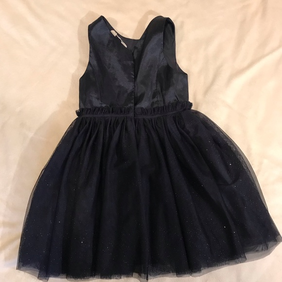 {H&M}Blue holiday dress excellent condition sz 3/4 - Picture 5 of 7